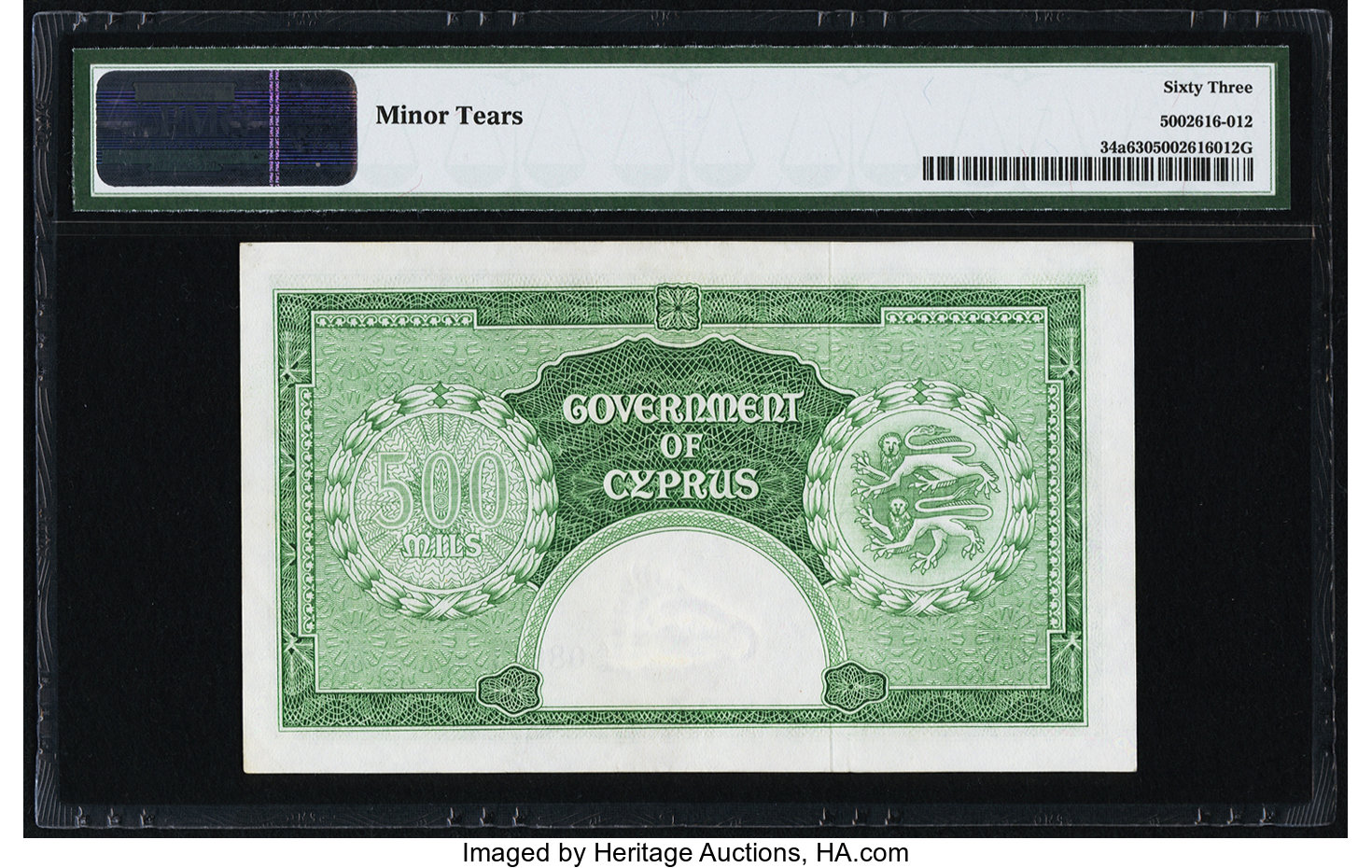 image for: Cyprus  500 mils (B134as3)