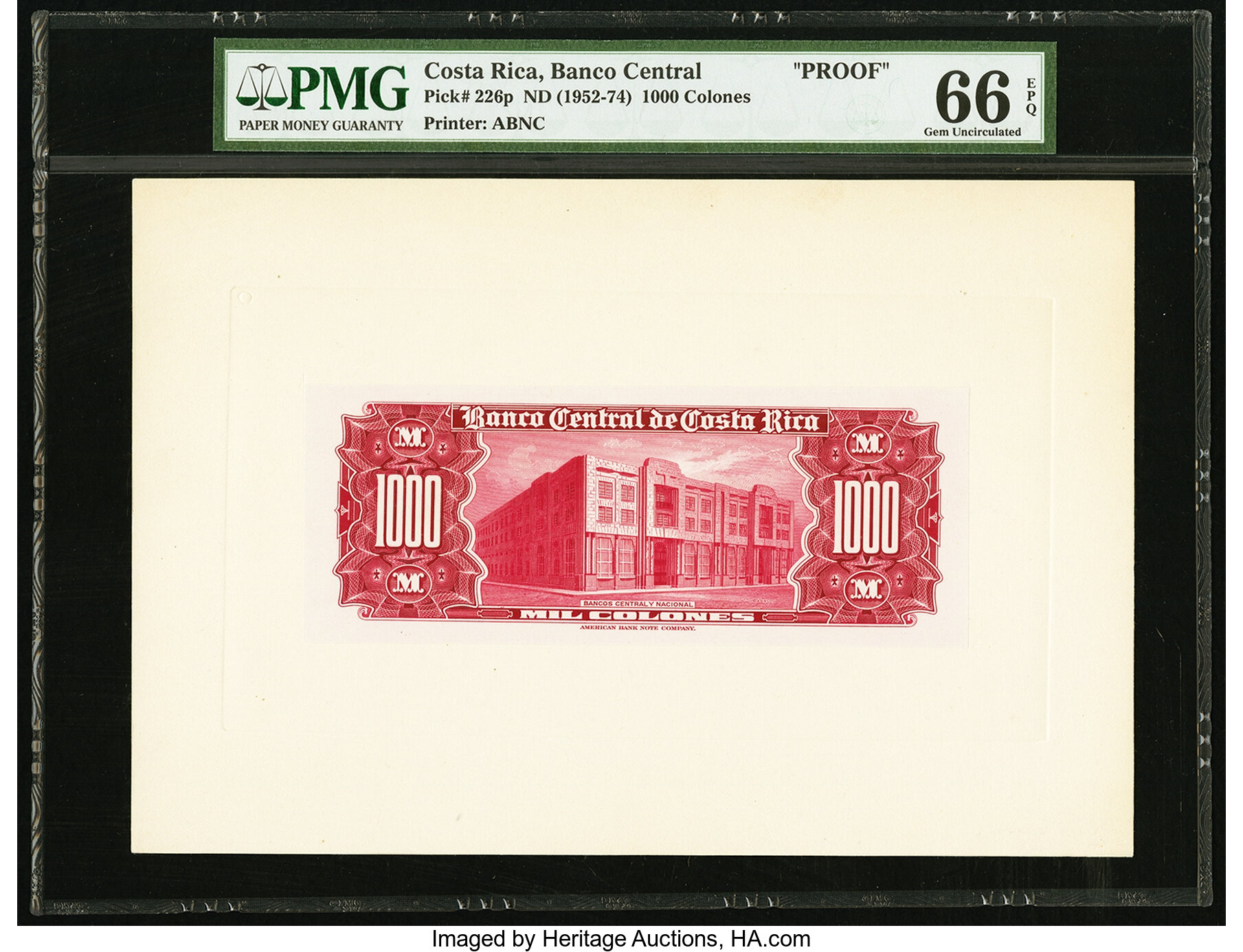 image for: Costa Rica  1,000 colones(B520k)