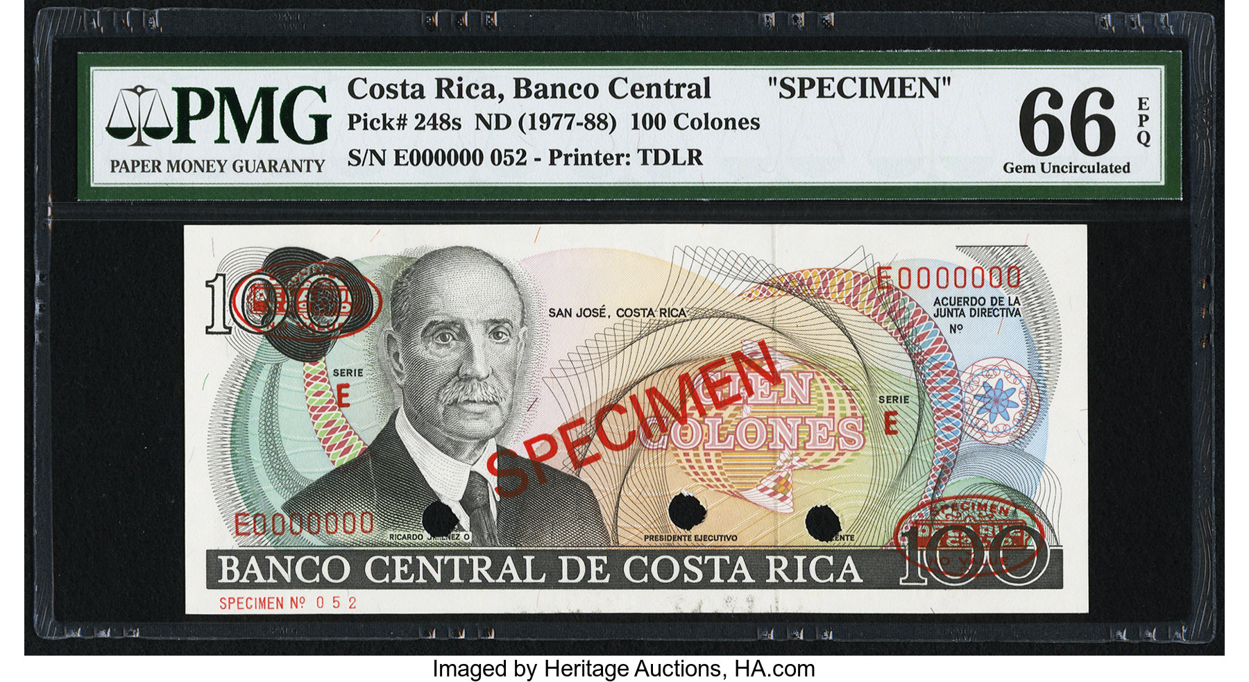 image for: Costa Rica  100 colones(B537f)