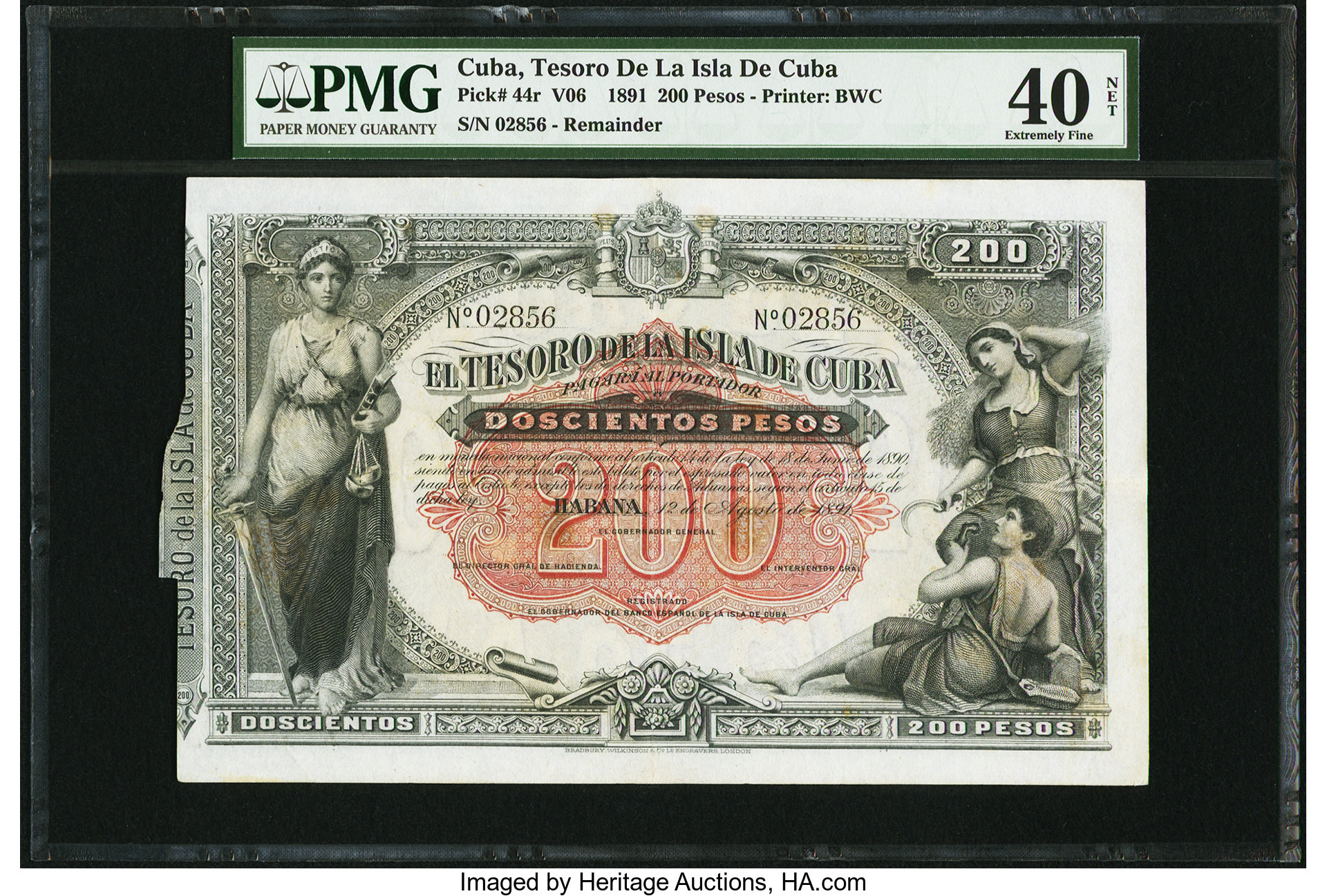 image for: Cuba  200 pesos(B206as1)