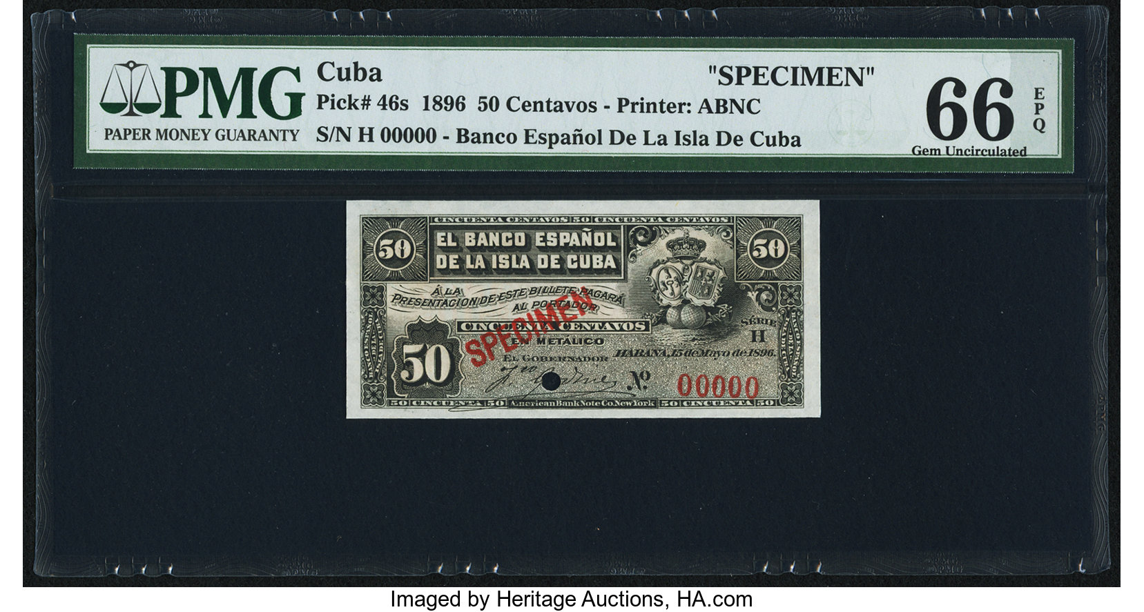 image for: Cuba  50 centavos (B304b)
