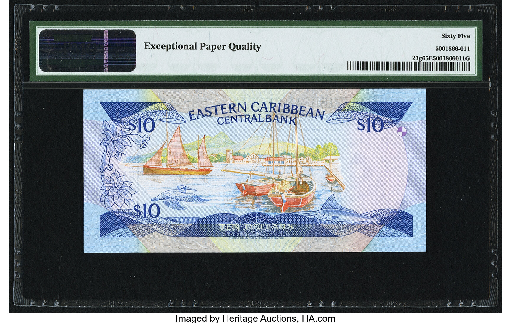 image for: East Caribbean States  10 dollars (B207u1)