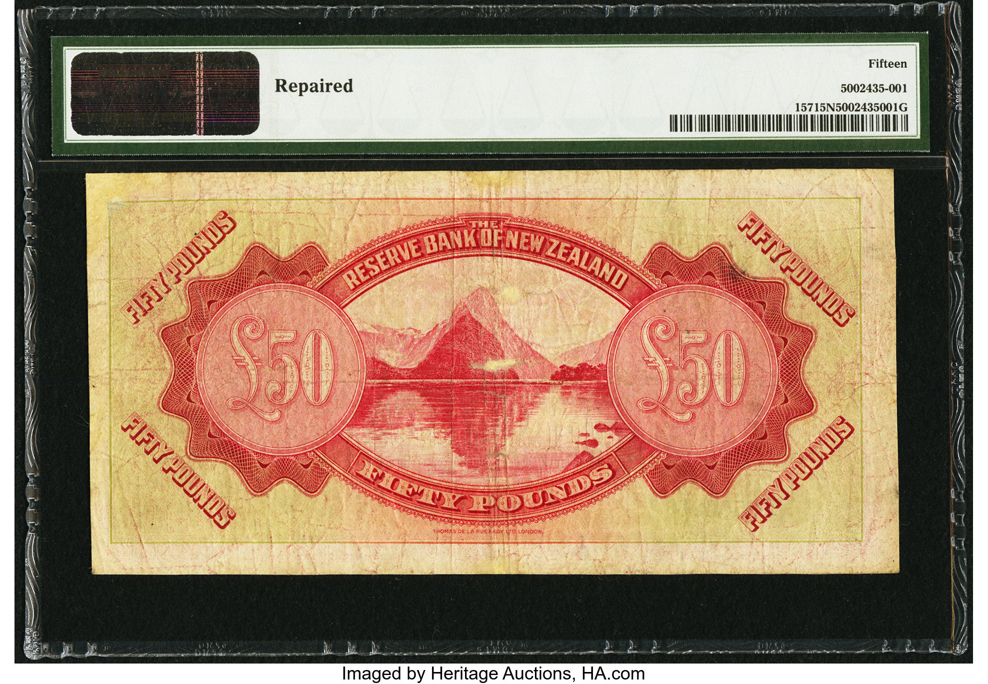 image for: New Zealand  50 pounds (B104as)