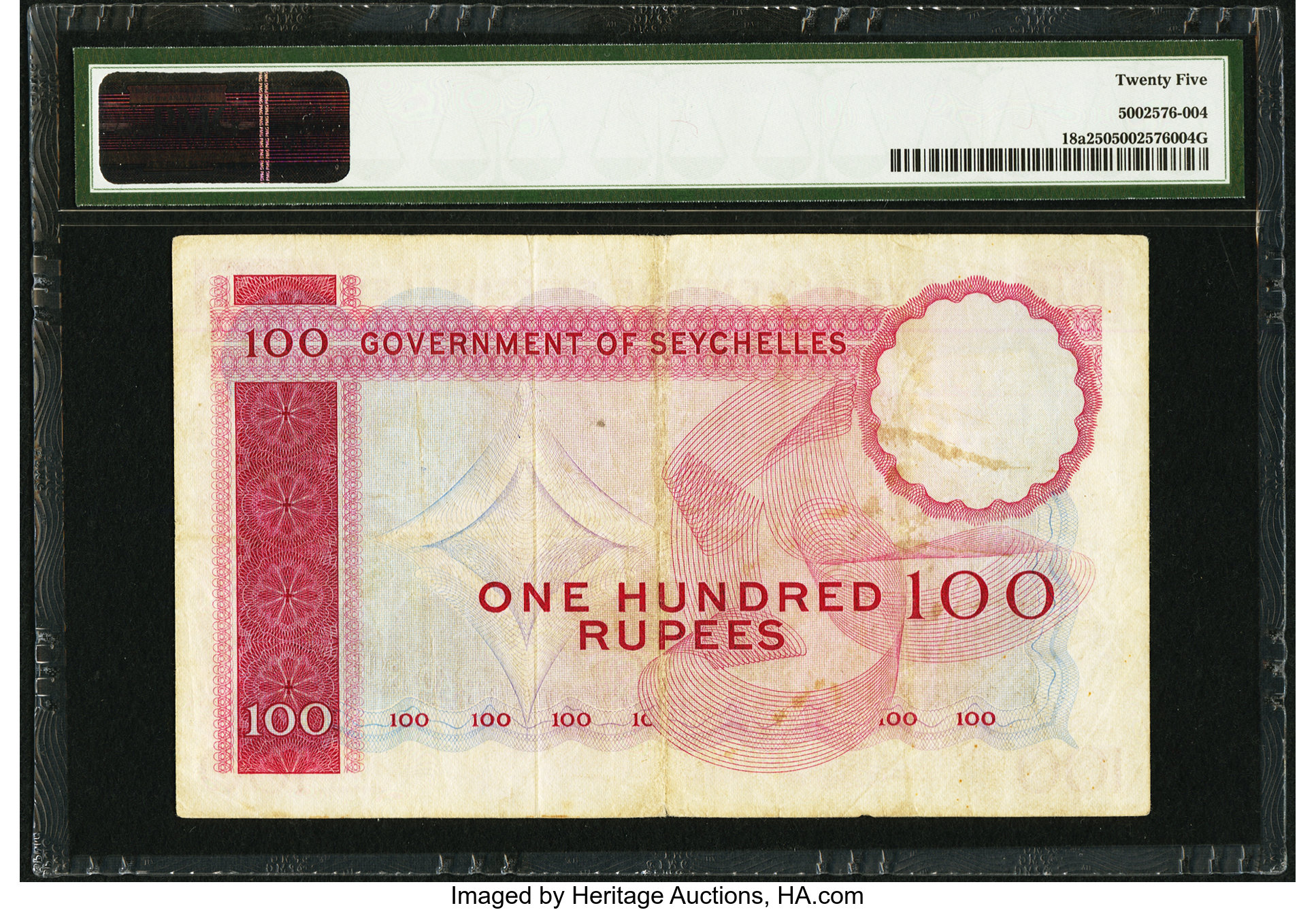 image for: Seychelles  100 rupees (B125ep)