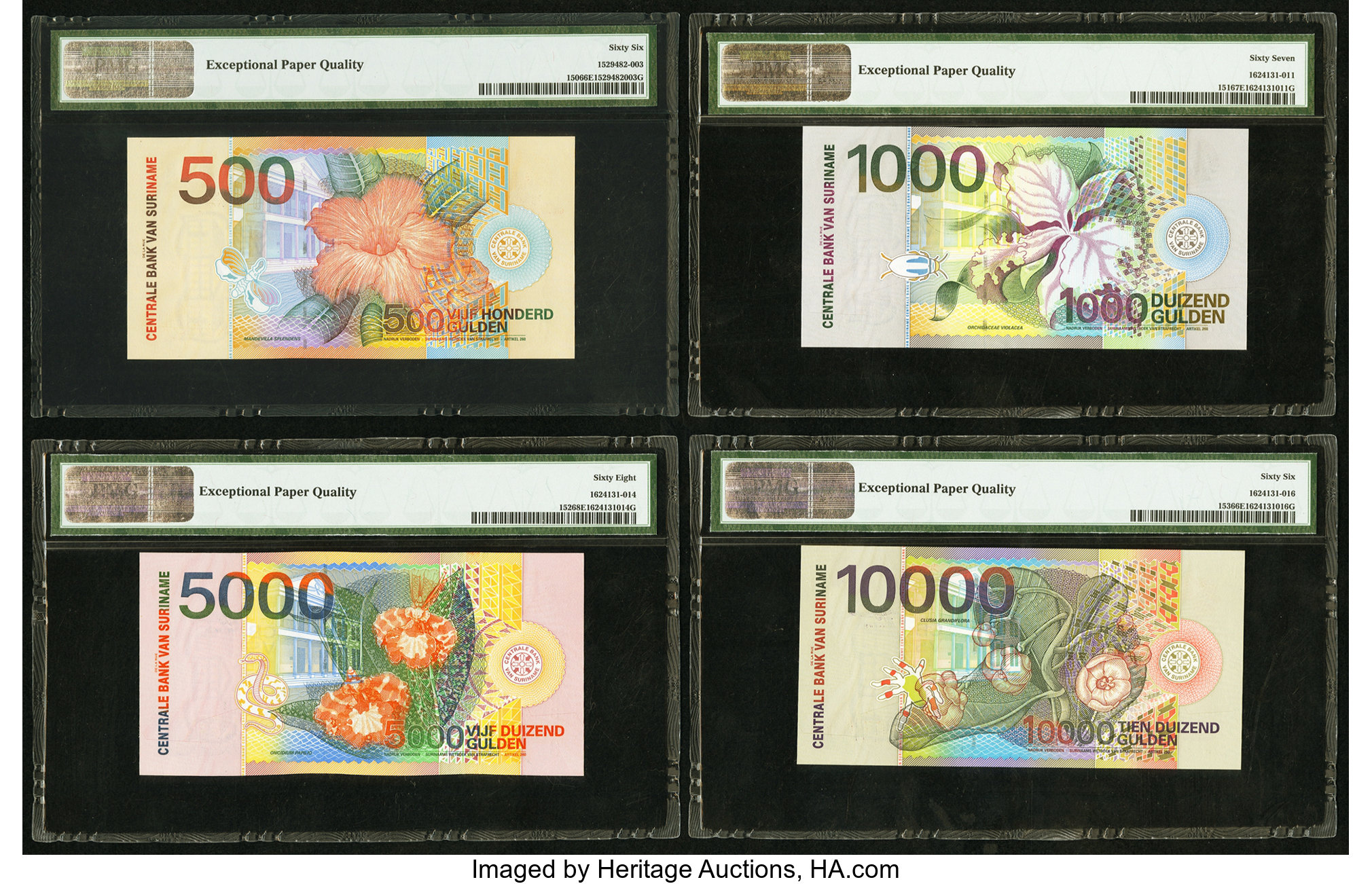 image for: Suriname  1,000 gulden (guilders)(B536az)