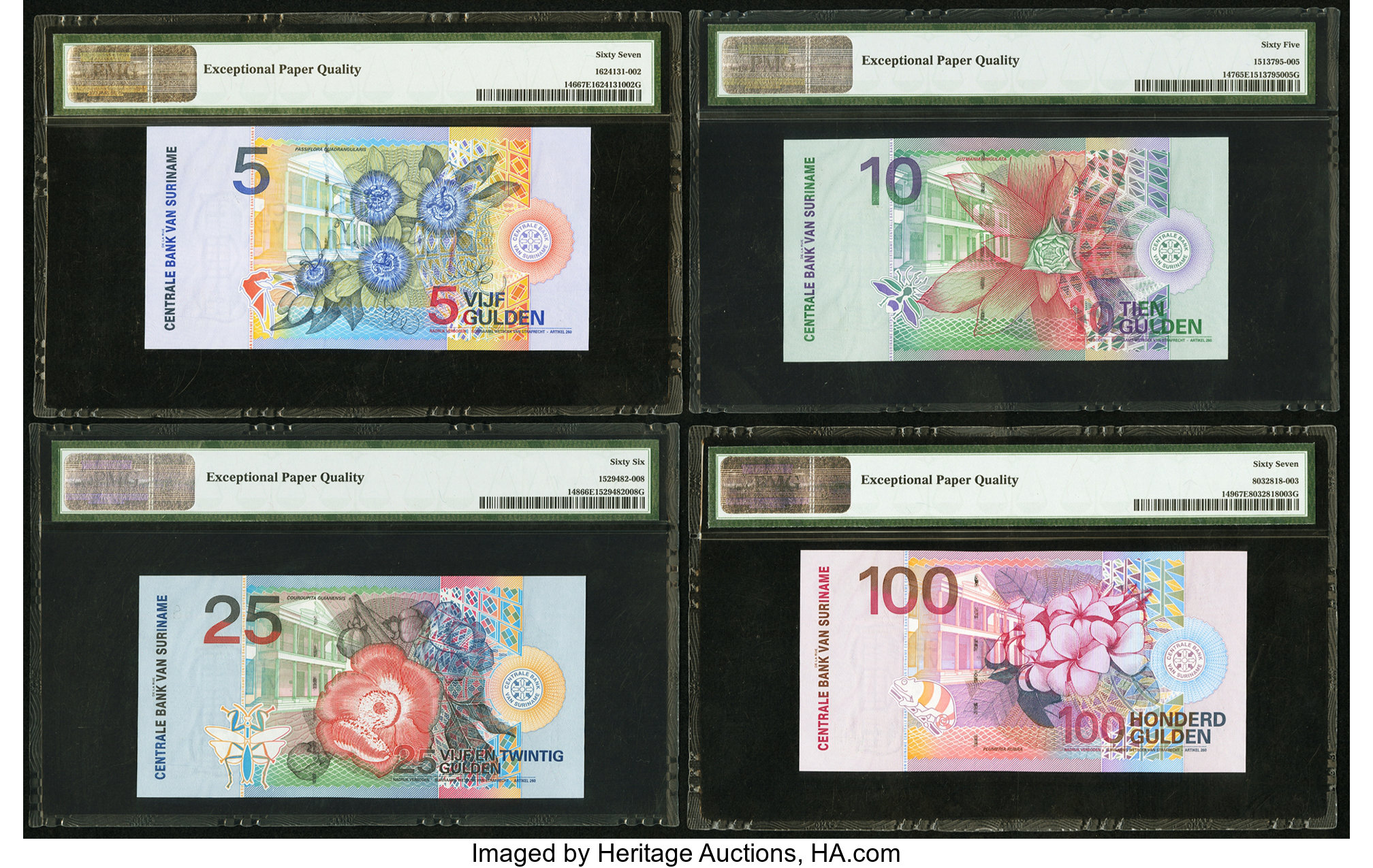 image for: Suriname  25 gulden (guilders)(B533az)