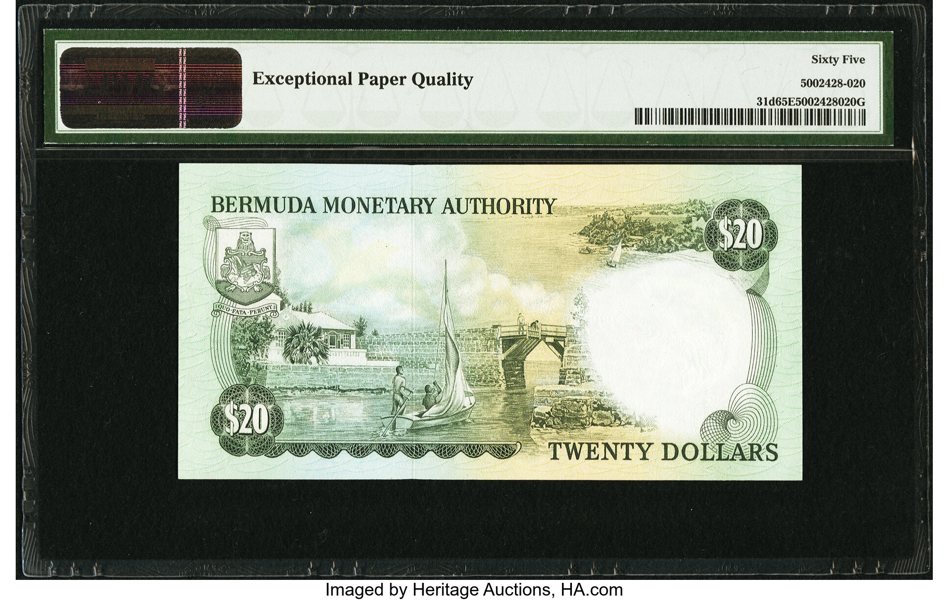 image for: Bermuda  20 dollars (B204dz)