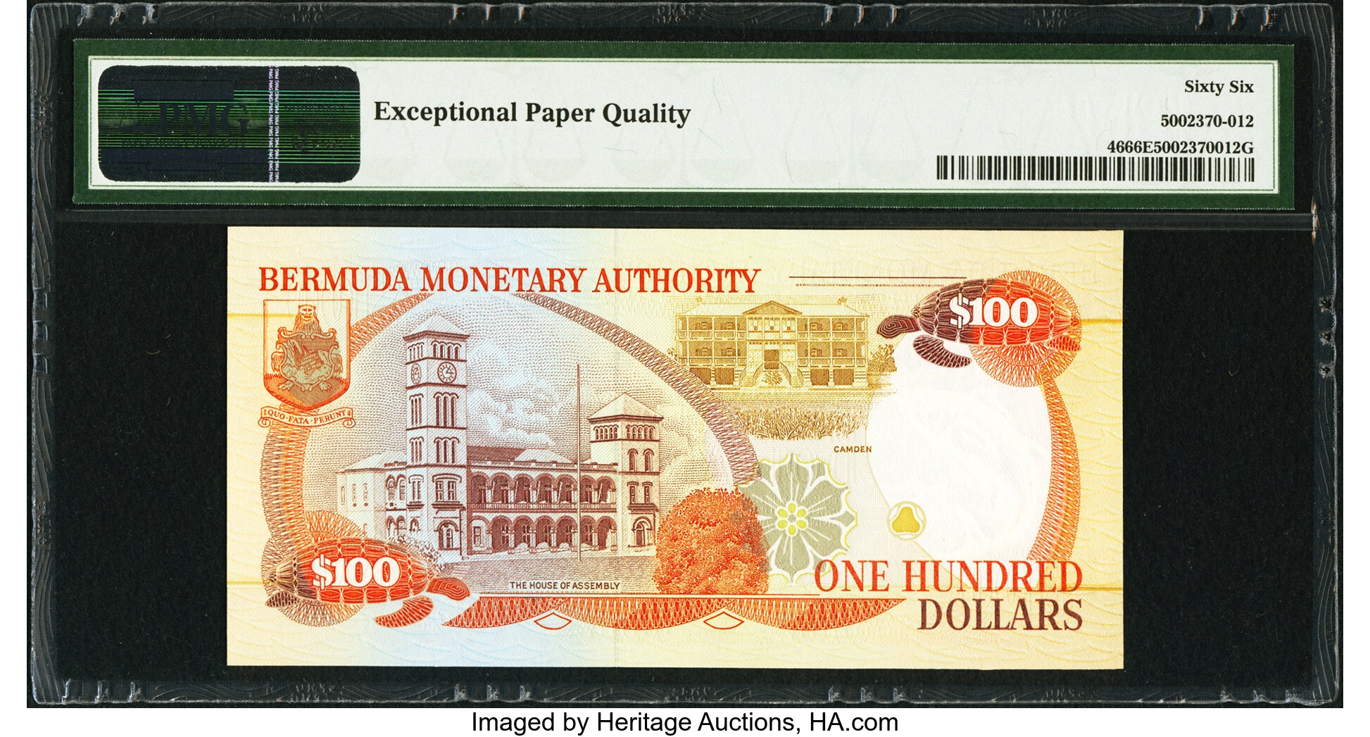 image for: Bermuda  100 dollars (B220as)