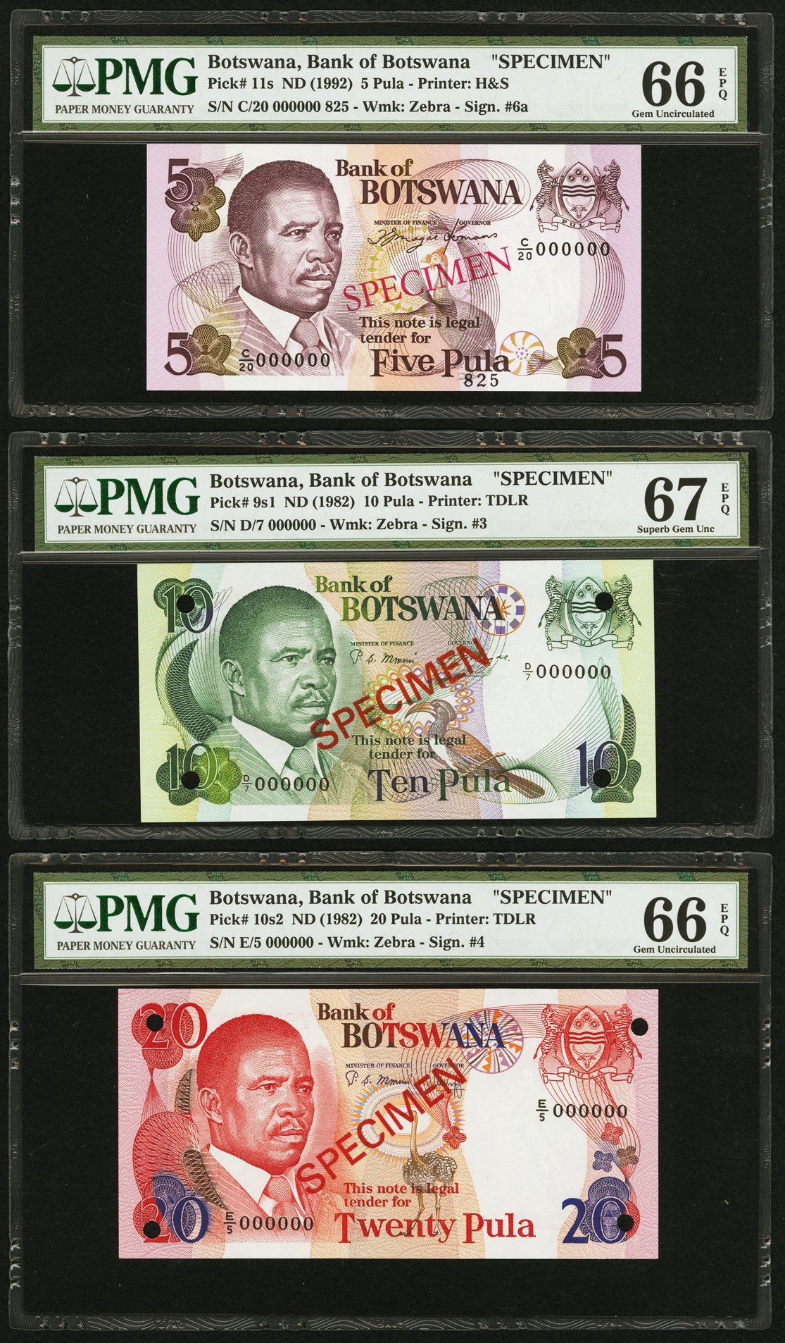 image for: Botswana  2 pula (B107bs1)