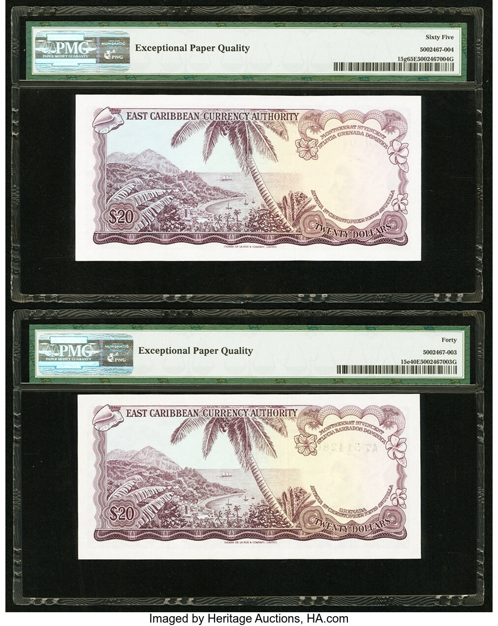 image for: East Caribbean States  20 dollars (B103c9s2)