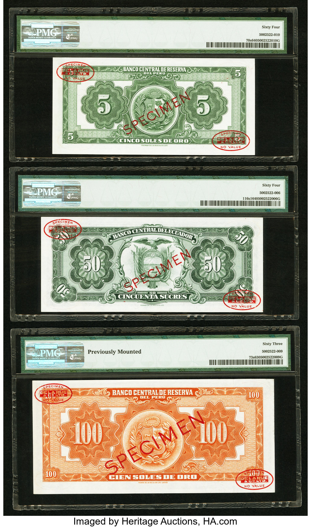 image for: Peru  100 soles de oro(B428cs)