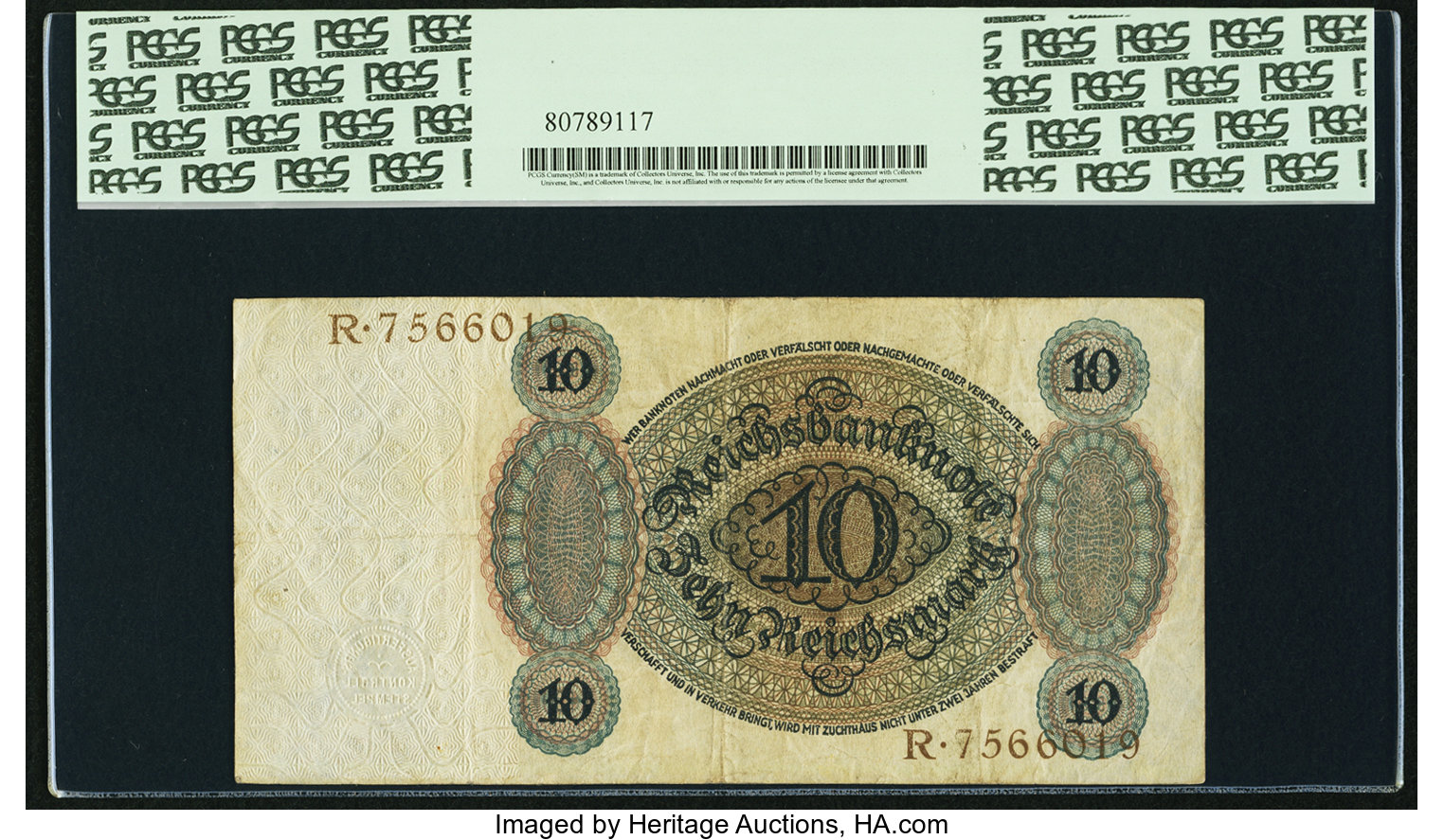 image for: Germany  10 reichsmark (B313a6)