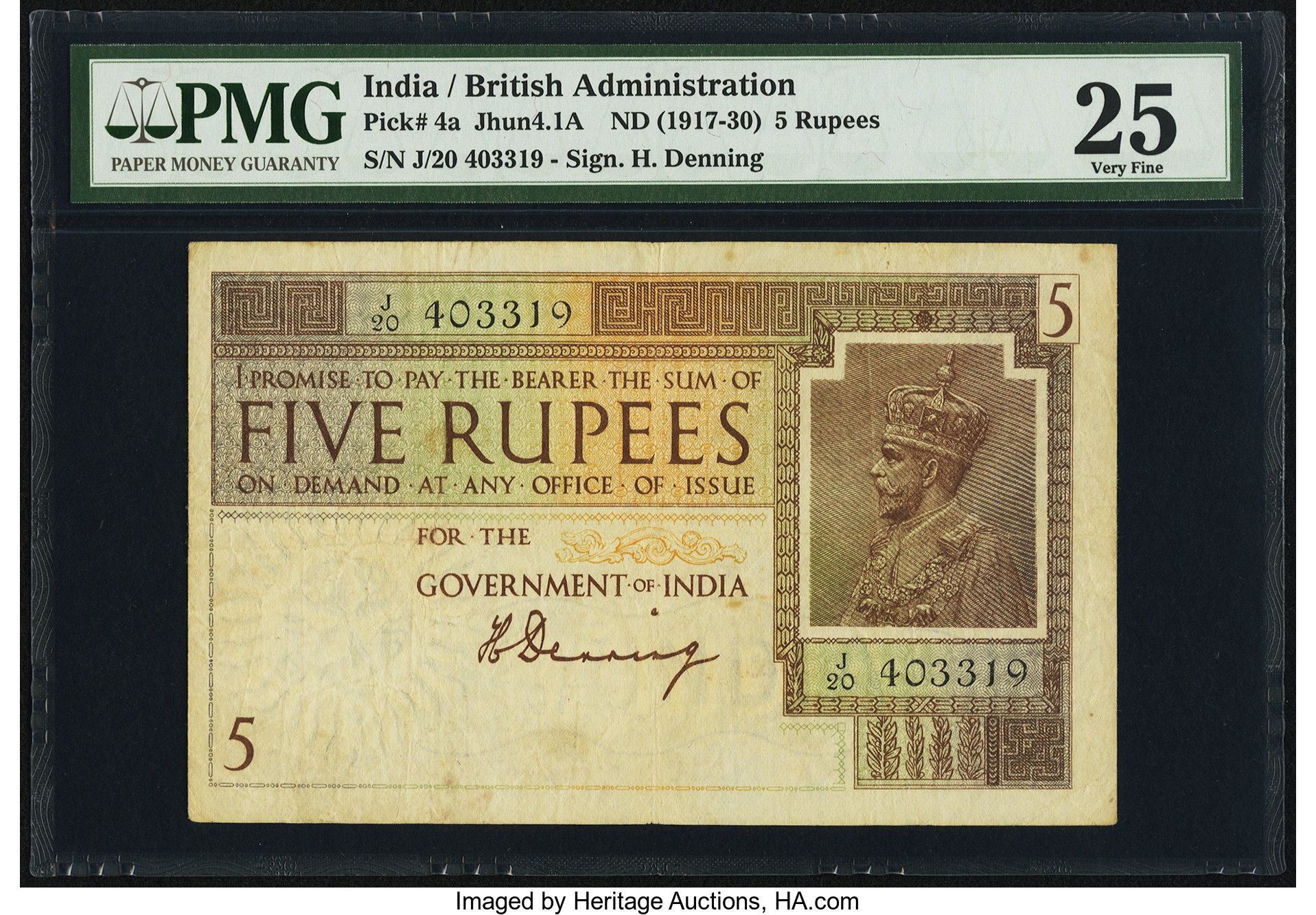 image for: India  5 rupees (B138b)