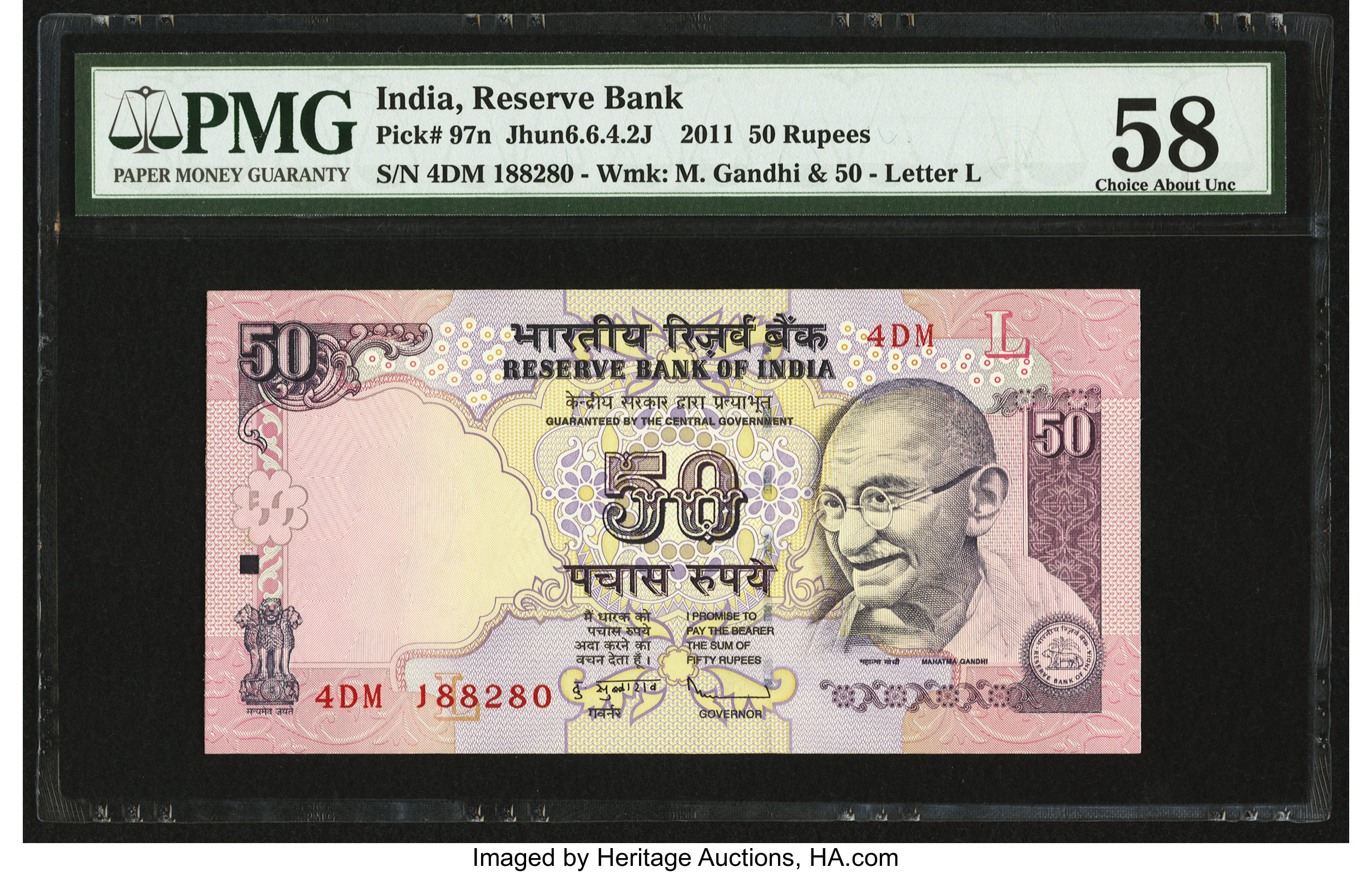 image for: India  50 rupees (B282e1)