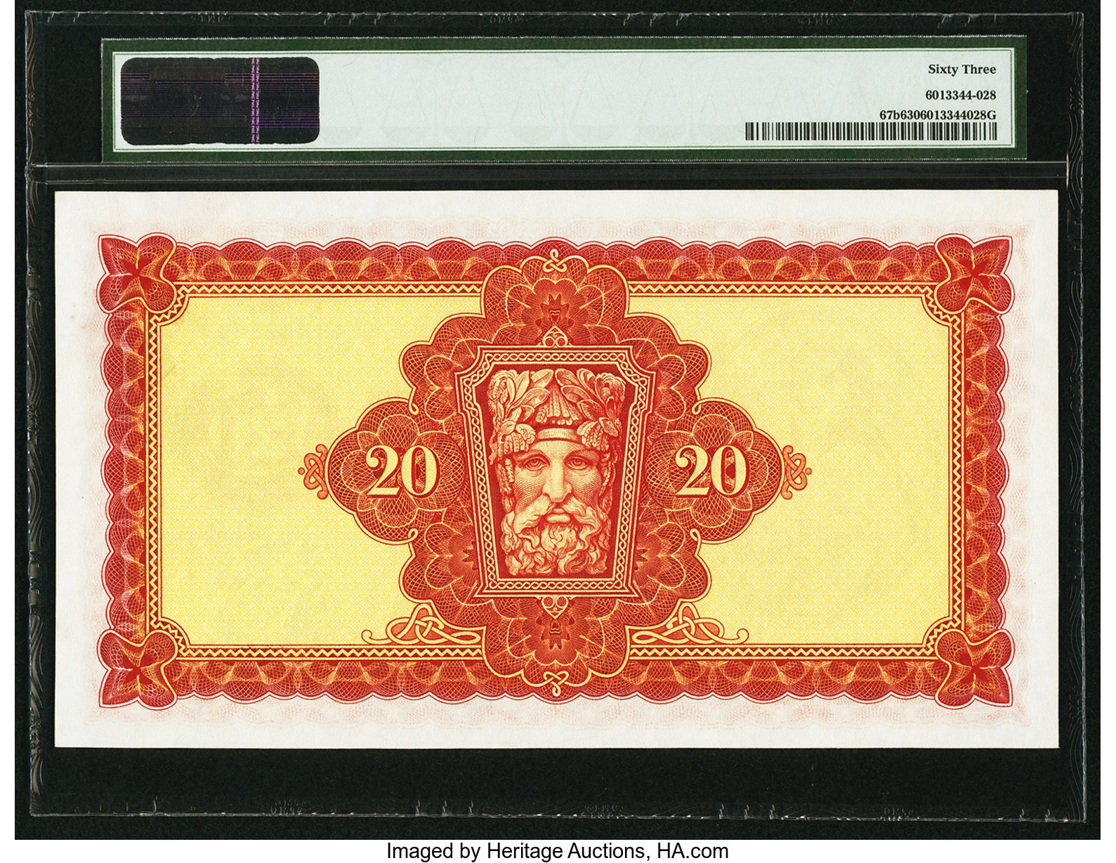 image for: Ireland, Republic of  20 pounds (B212bs)