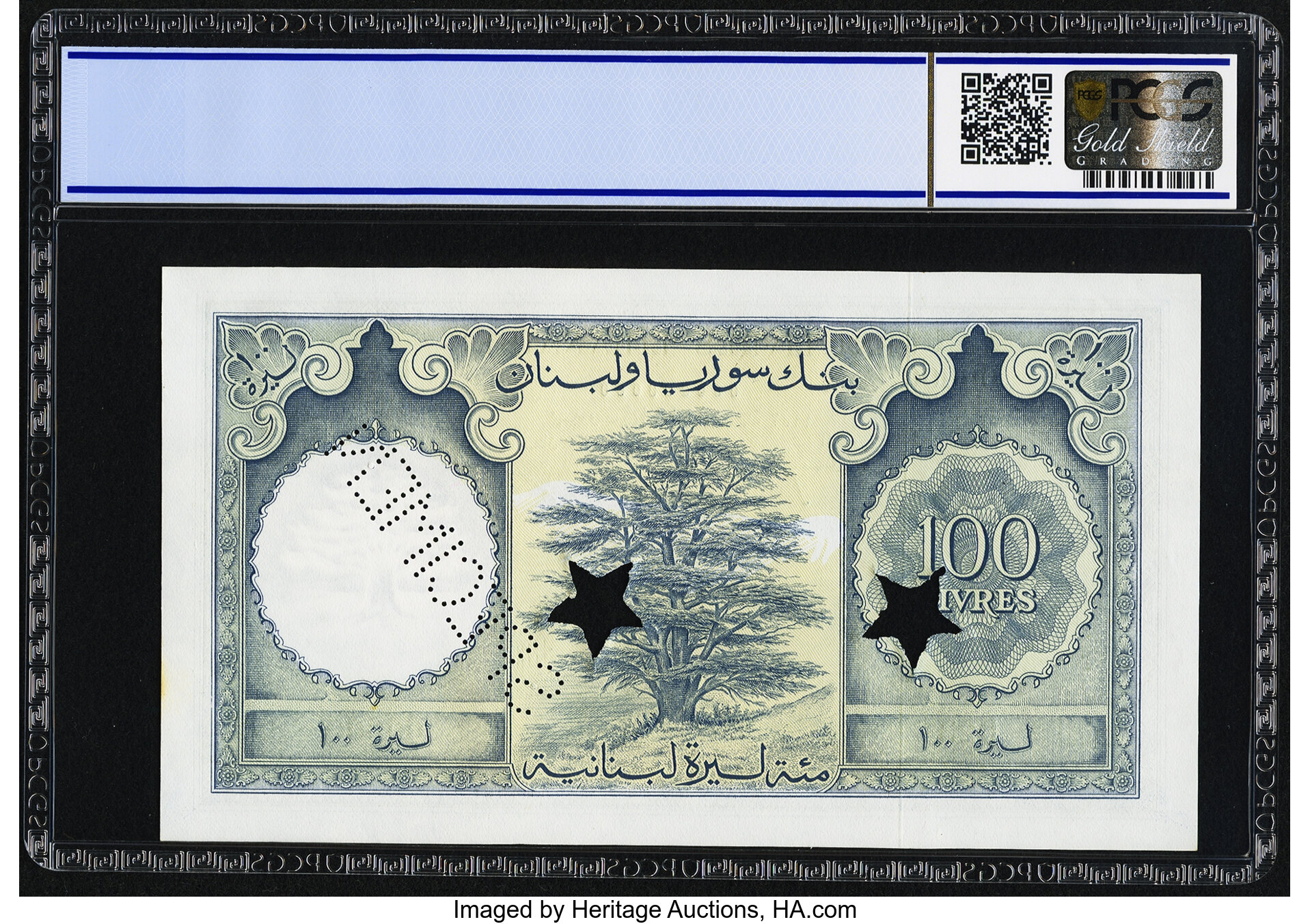 image for: Lebanon  100 livres libanaises (Lebanese pounds) (B229cs)