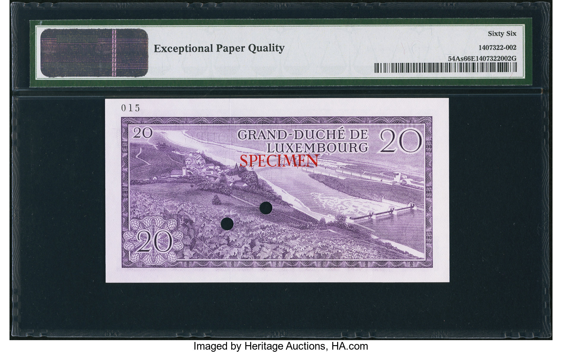 image for: Luxembourg  20 francs (B339as1)