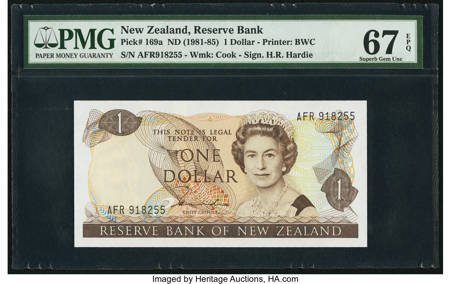 image for: New Zealand  1 dollar (B116ap)