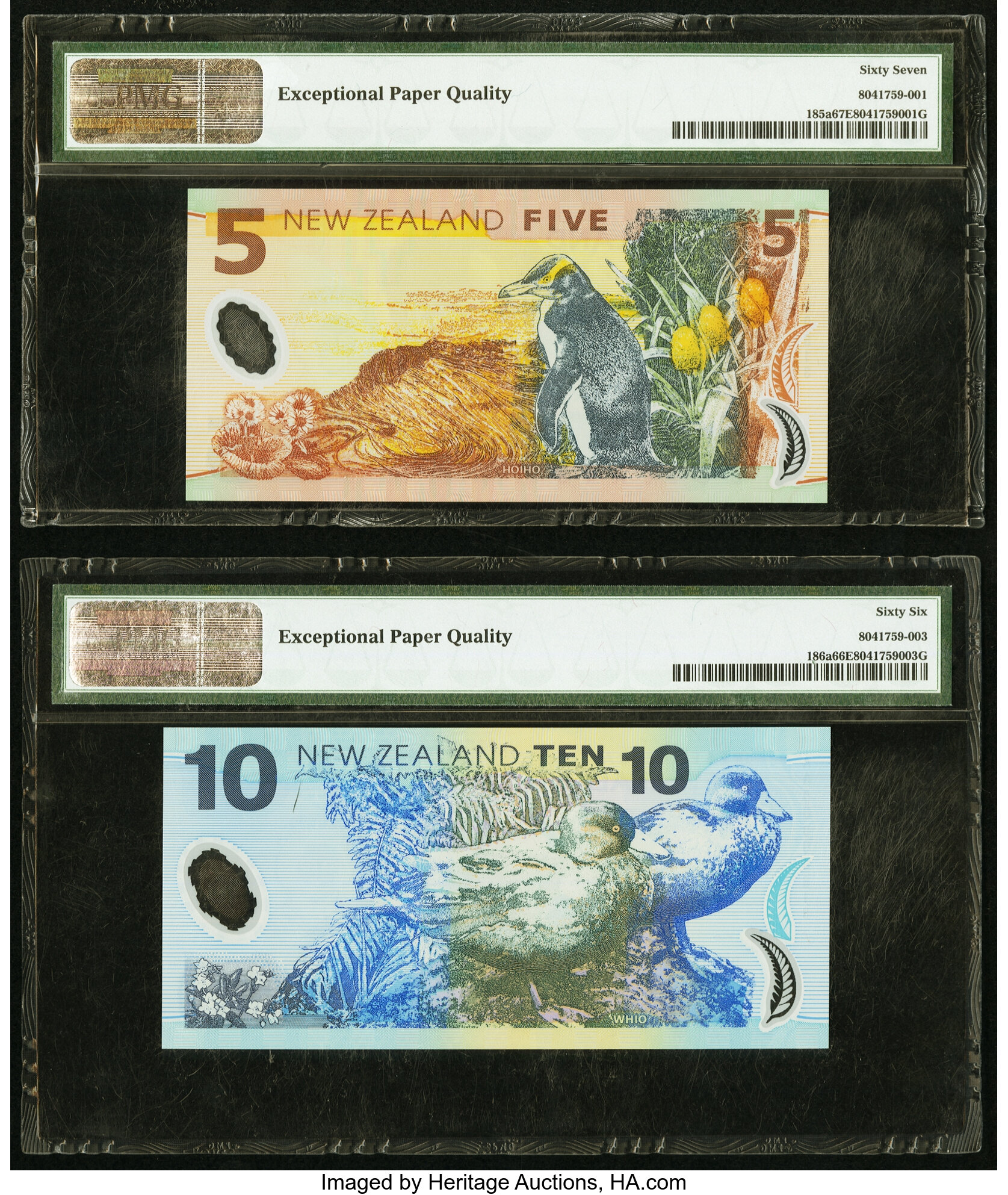 image for: New Zealand  5 dollars (B131c)