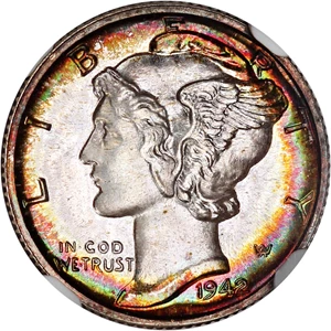 image for: 1942 10c NGC Proof 69