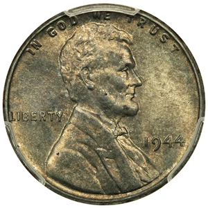 image for: 1944 1c PCGS MS64 (Steel)