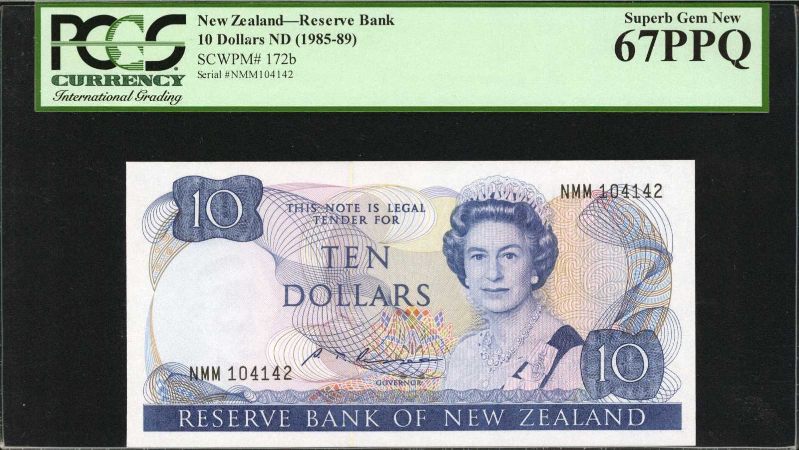 image for: New Zealand  10 dollars (B119bz)