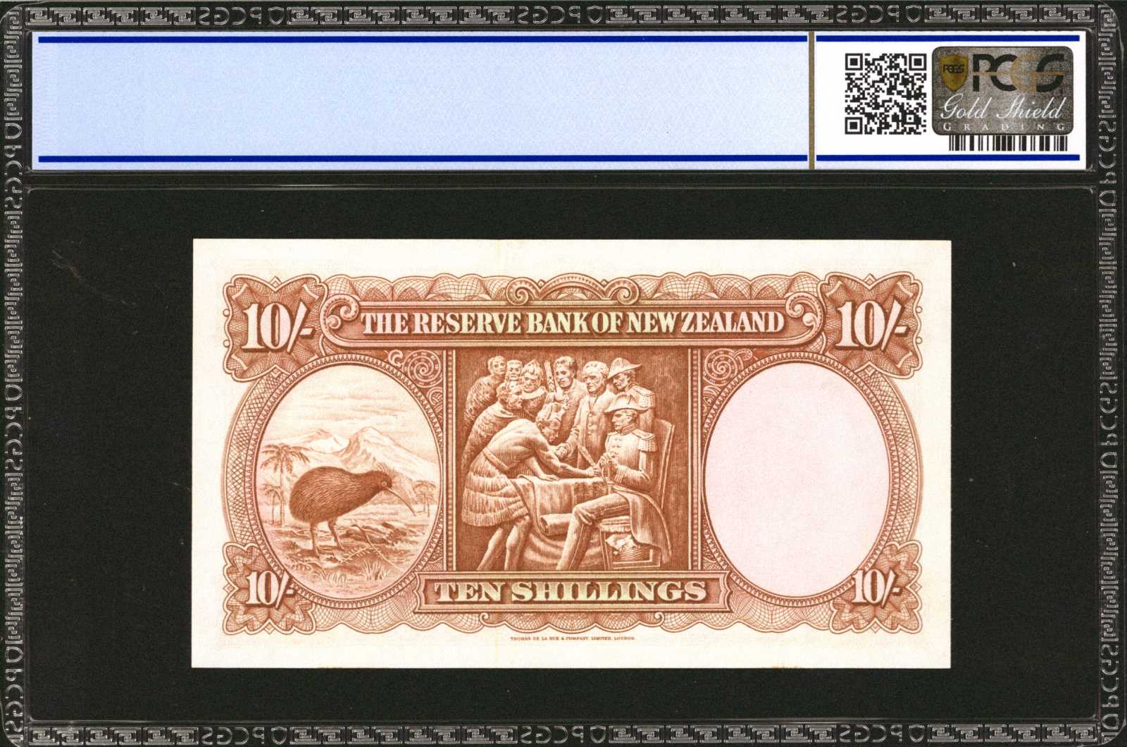 image for: New Zealand  10 shillings (B105d)