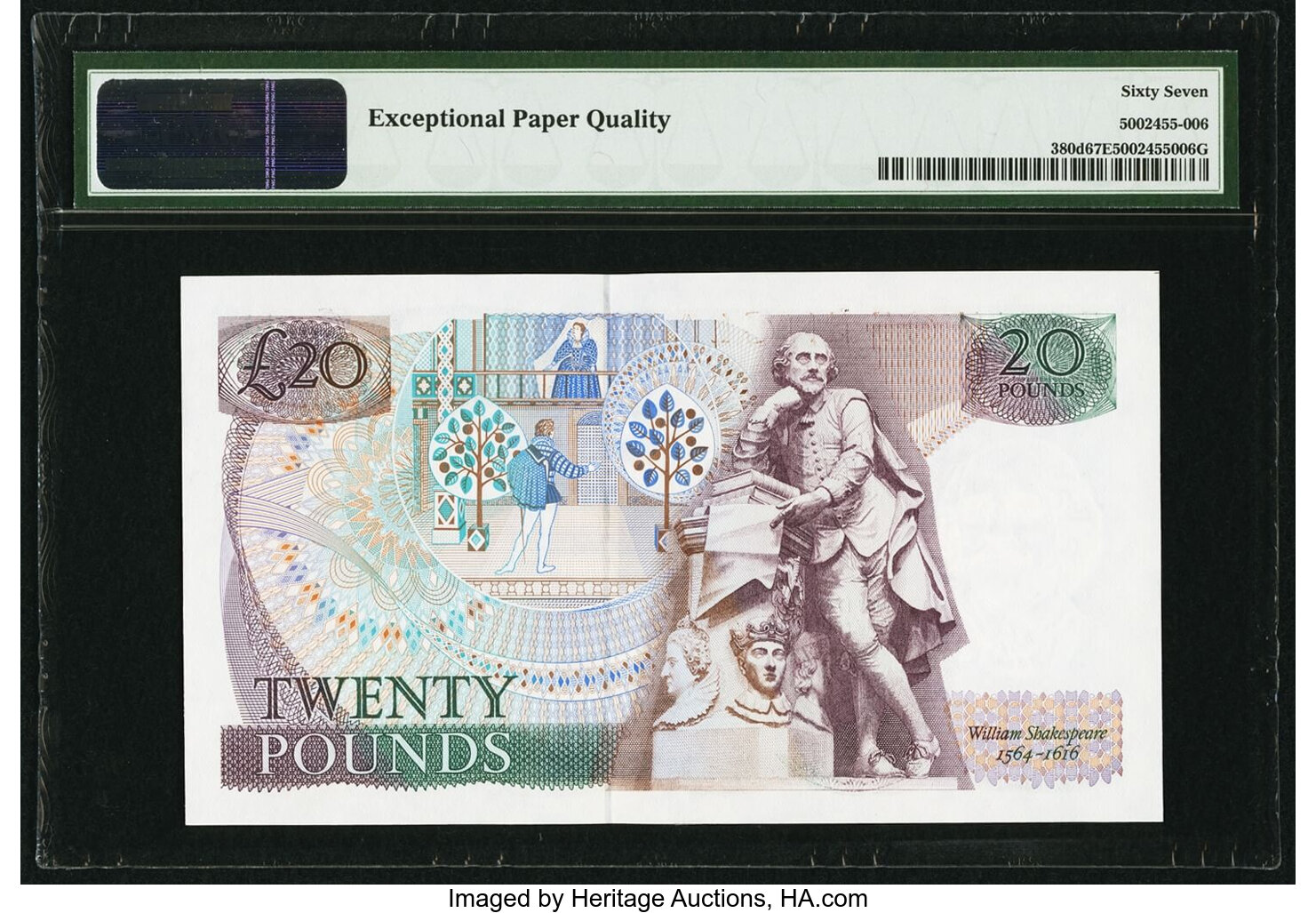 image for: United Kingdom  20 pounds (B188b)