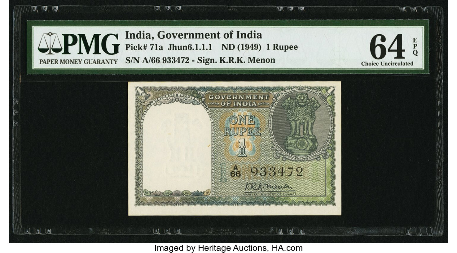 image for: India  1 rupee(B152b)