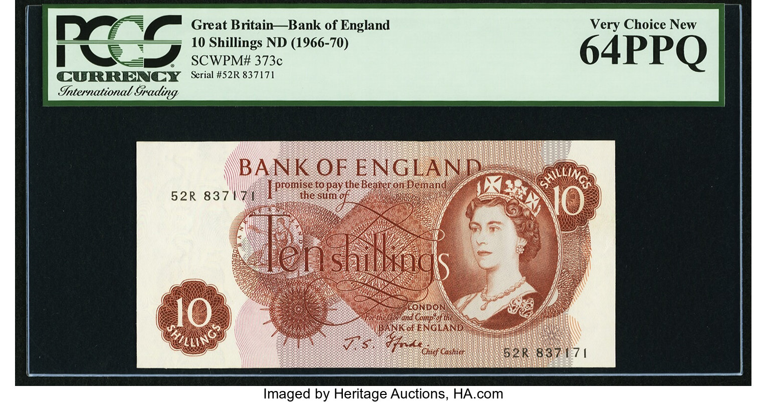 image for: United Kingdom  10 shillings (B179a)