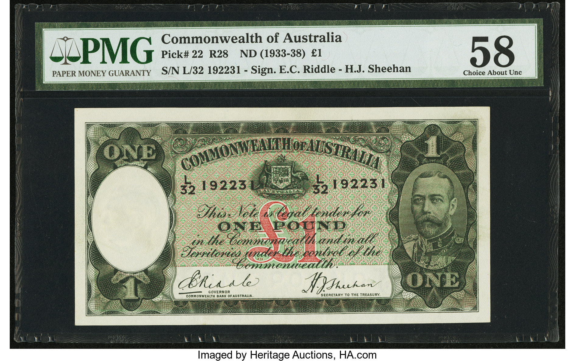 image for: Australia  1 pound(B126a)