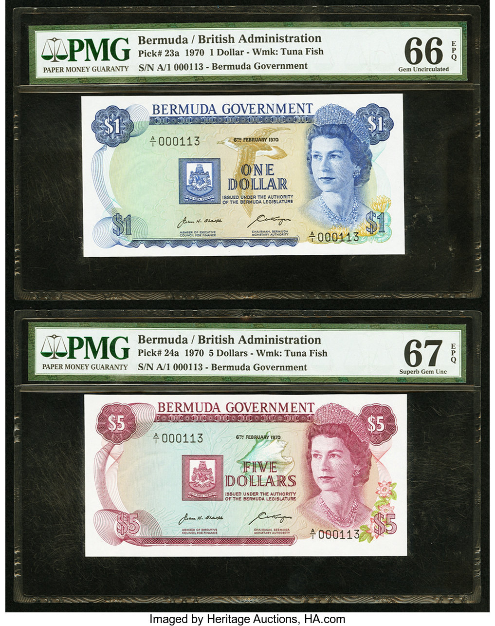 image for: Bermuda  10 dollars(B126as1)