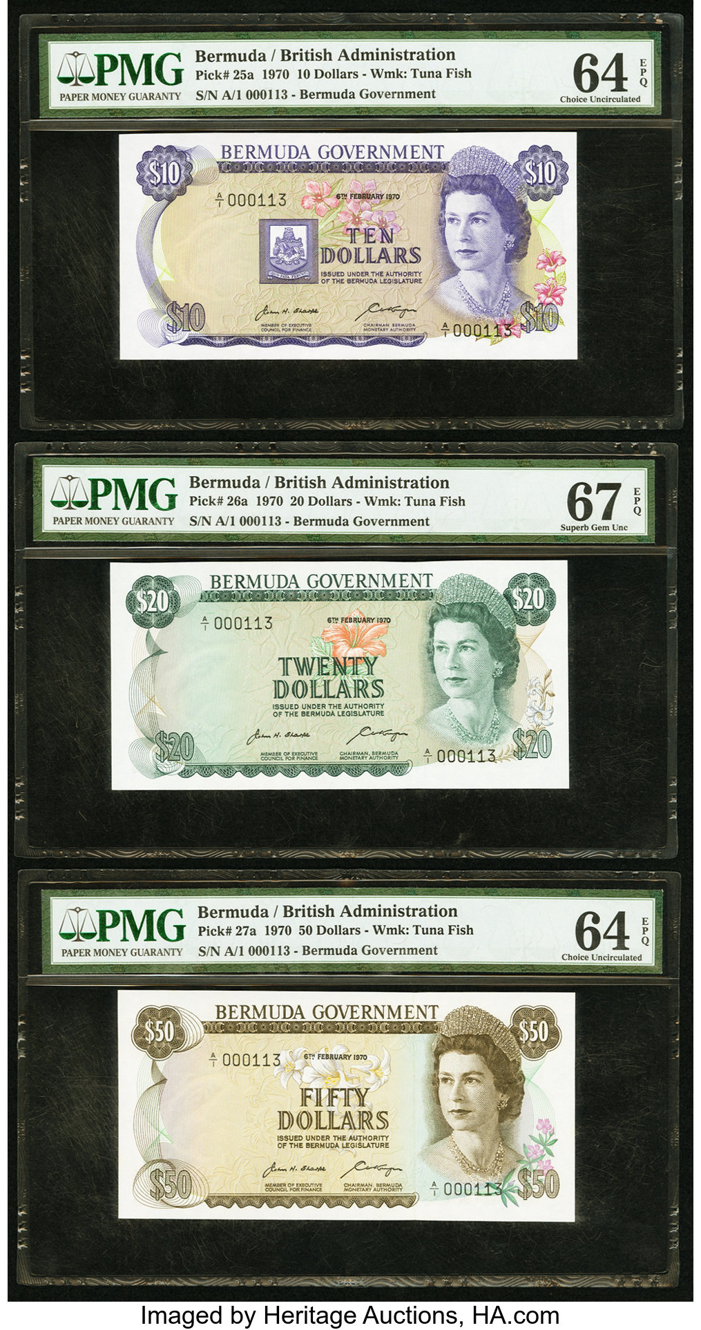 image for: Bermuda  10 dollars(B126as2)