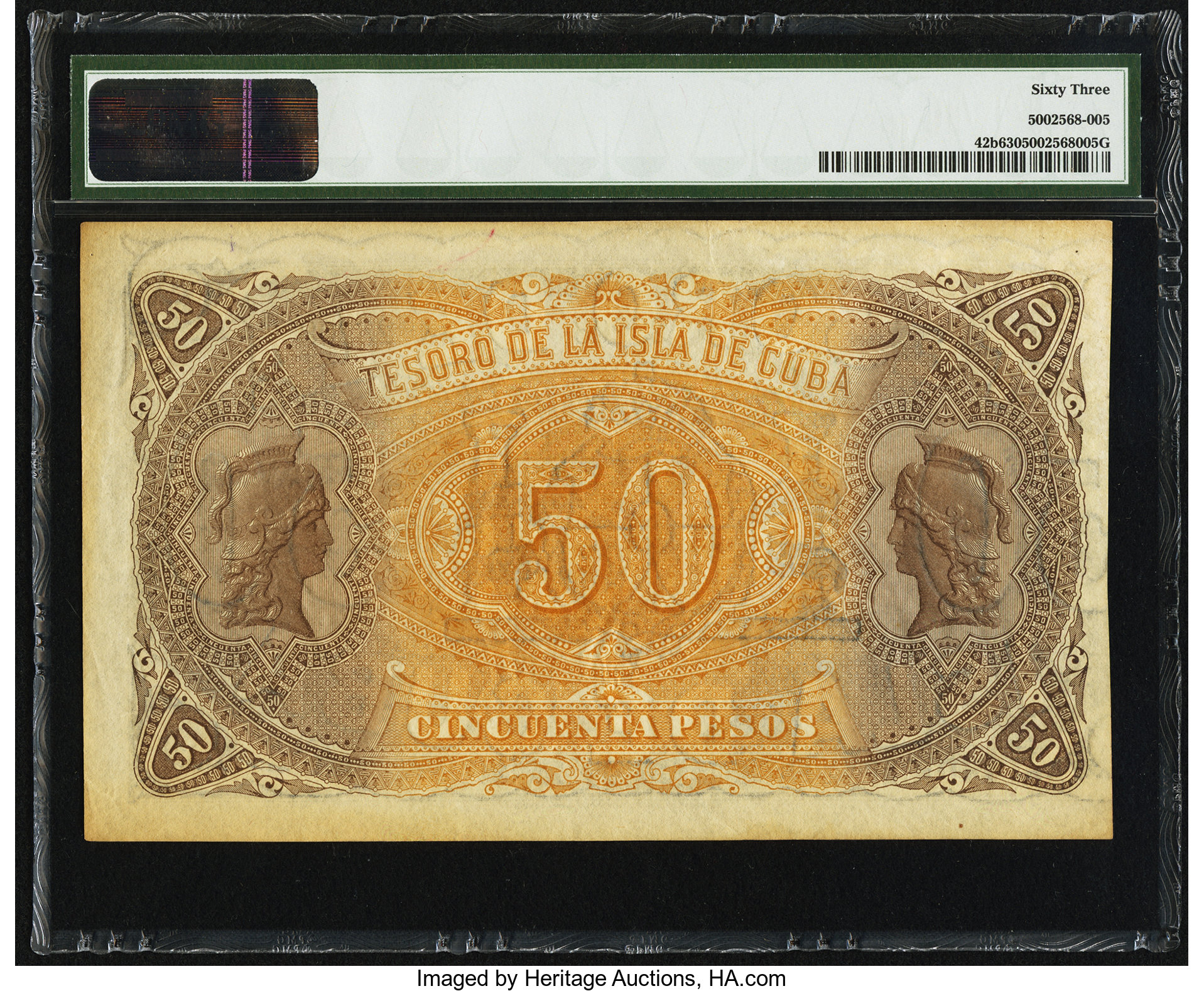 image for: Cuba  50 pesos(B204ar)