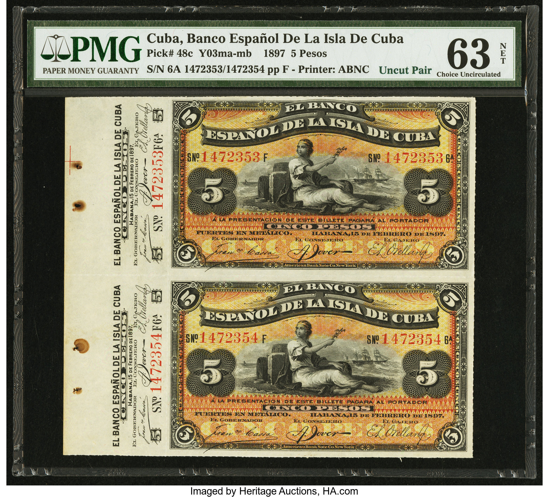 image for: Cuba  5 pesos (B306c)