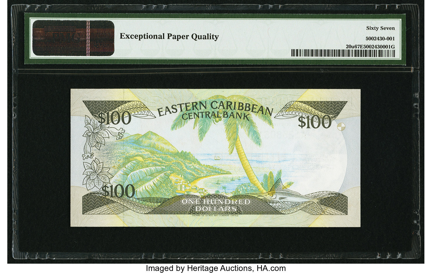 image for: East Caribbean States  100 dollars (B204m)
