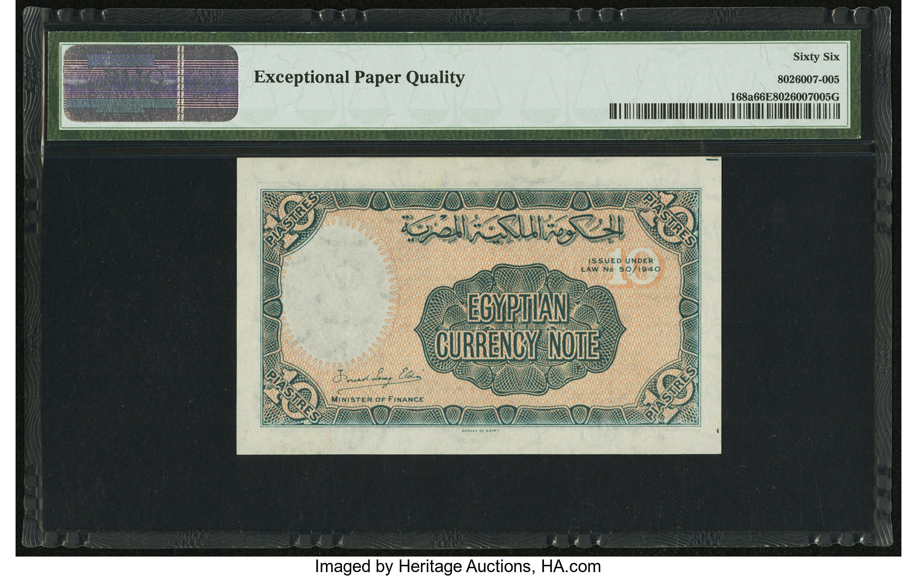 image for: Egypt  10 piastres (B213n)