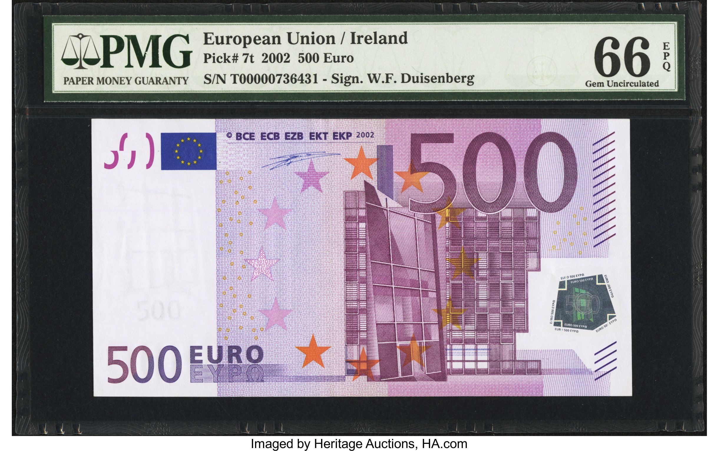 image for: European Monetary Union  500 euro (B107p1)