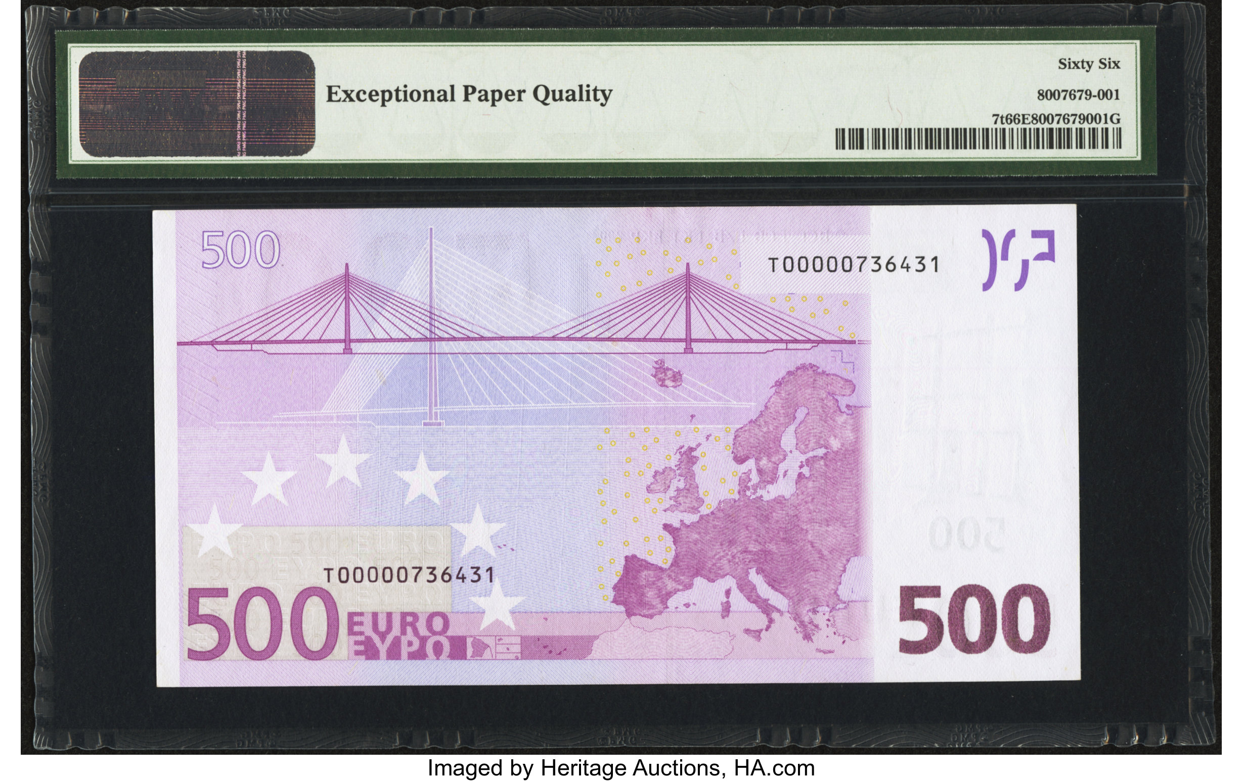 image for: European Monetary Union  500 euro (B107s1)