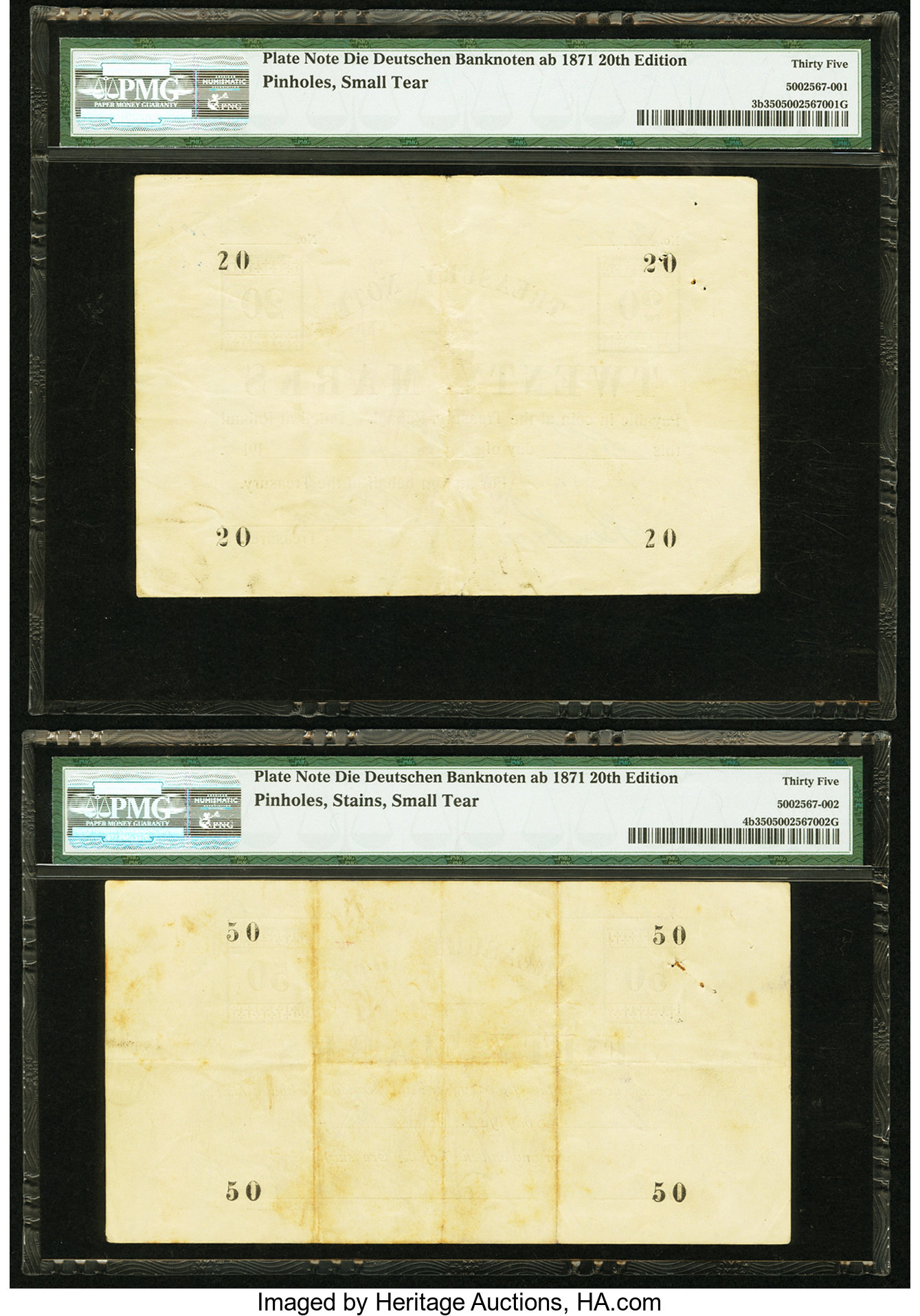 image for: German New Guinea  20 marks(B103b)