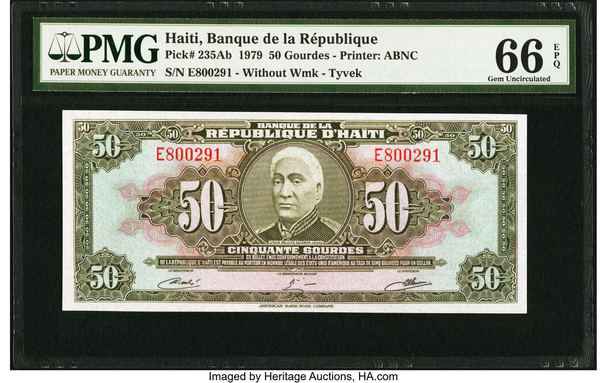 image for: Haiti  50 gourdes (B806as2)