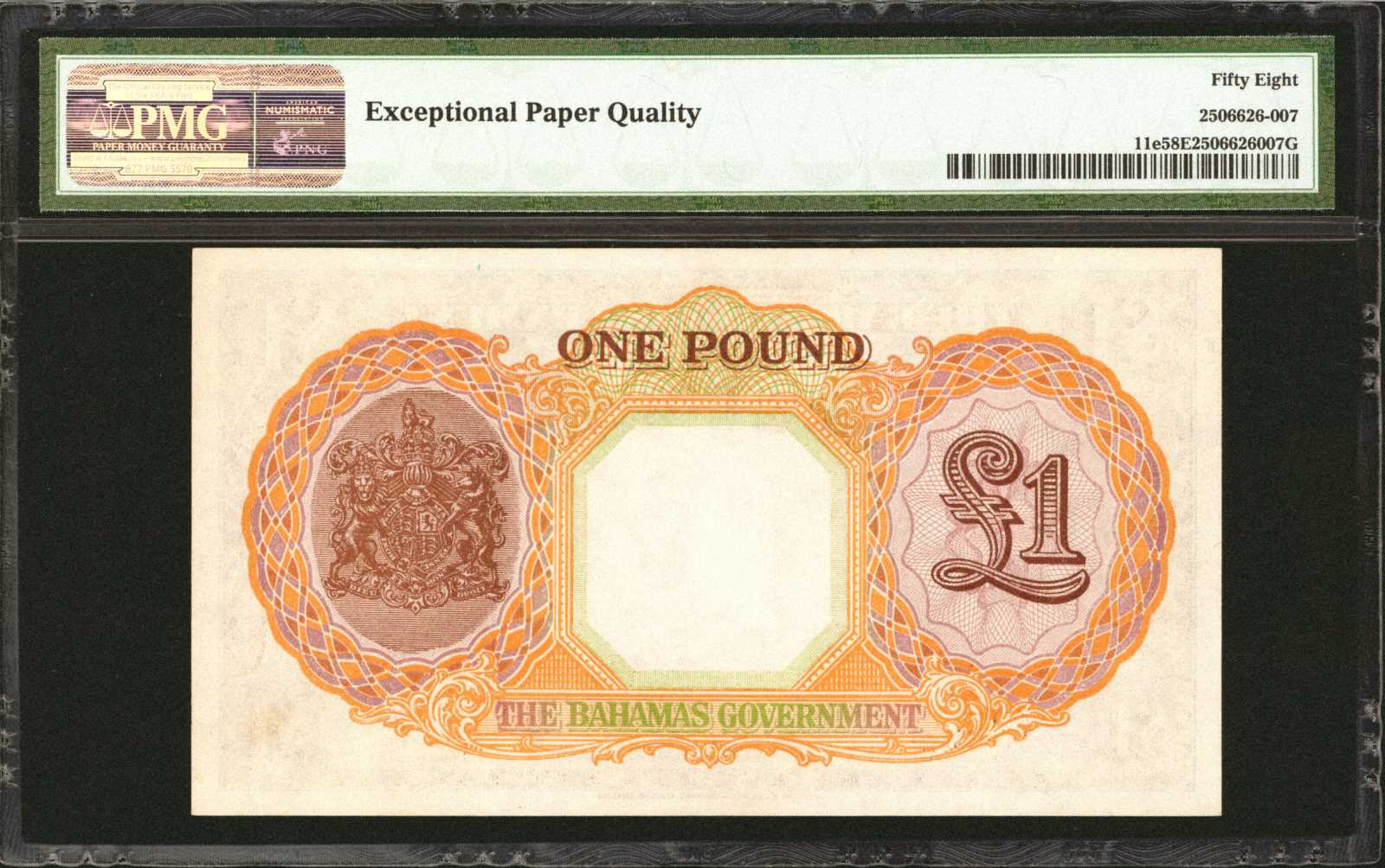 image for: Bahamas  1 pound(B110as)