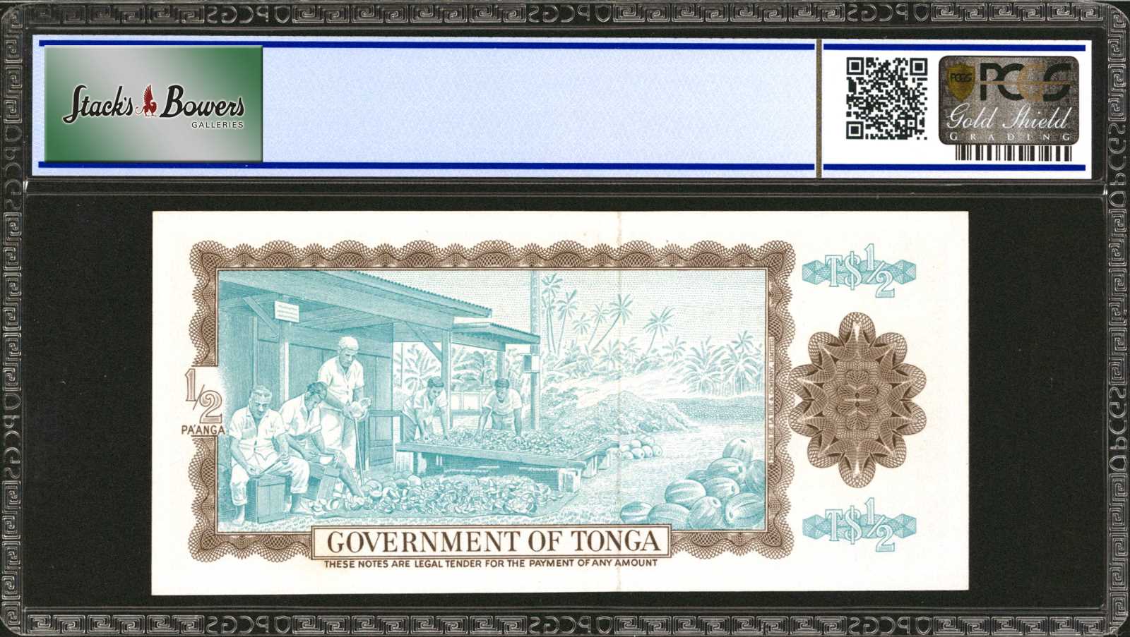 image for: Tonga  1/2 pa?anga(B113a)