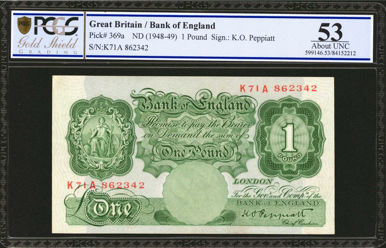 image for: United Kingdom  1 pound (B172d)