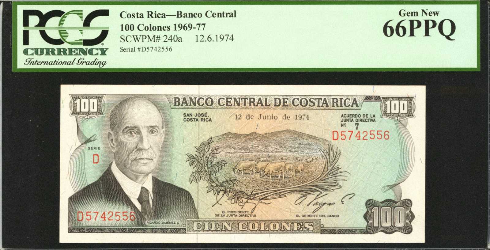 image for: Costa Rica  20 colones(B524j)