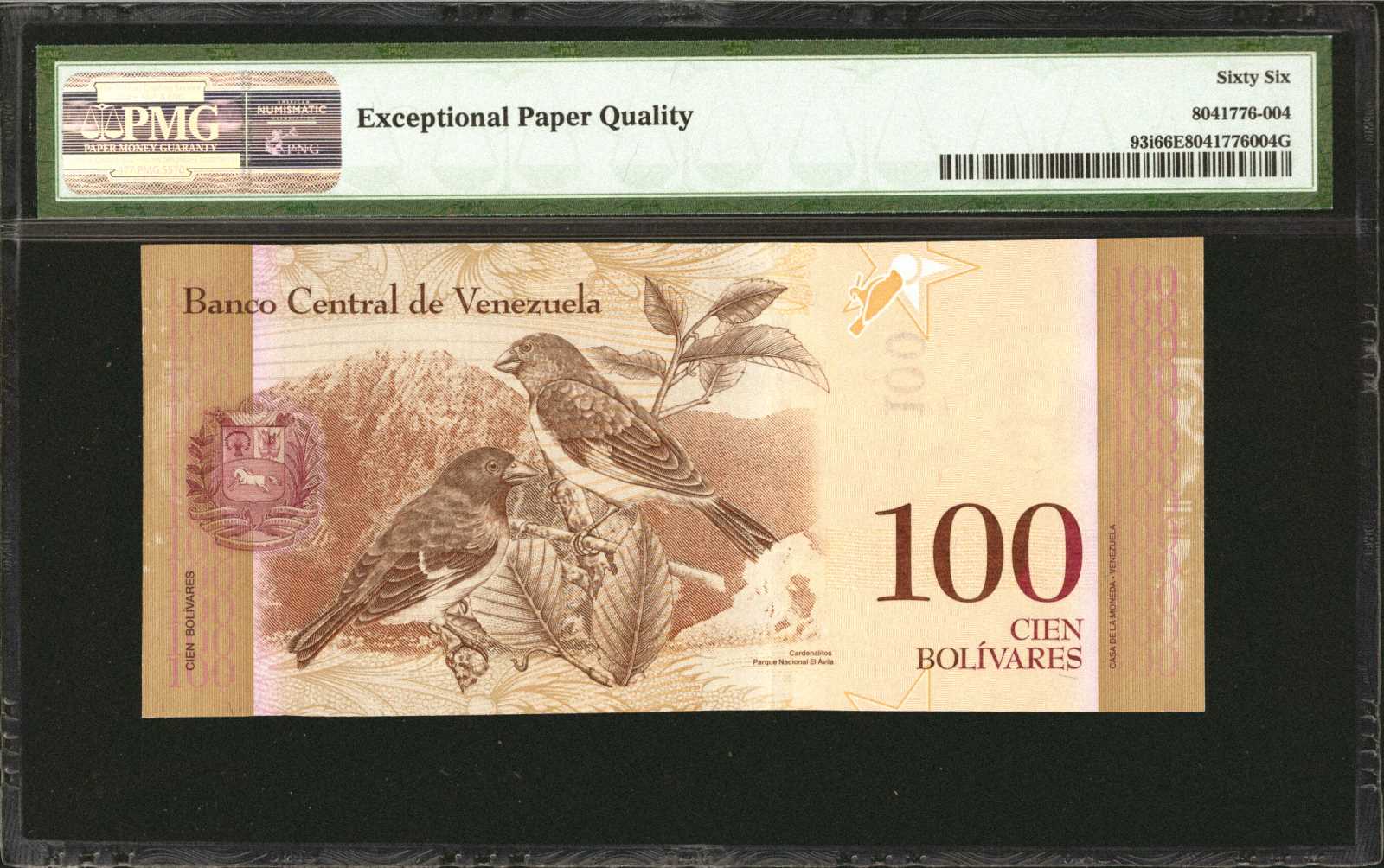 image for: Venezuela  100 bol?vares(B363az)