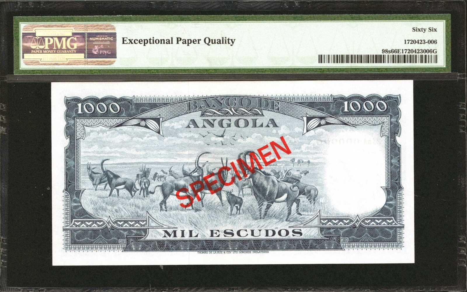 image for: Angola  1,000 escudos(B422bs1)