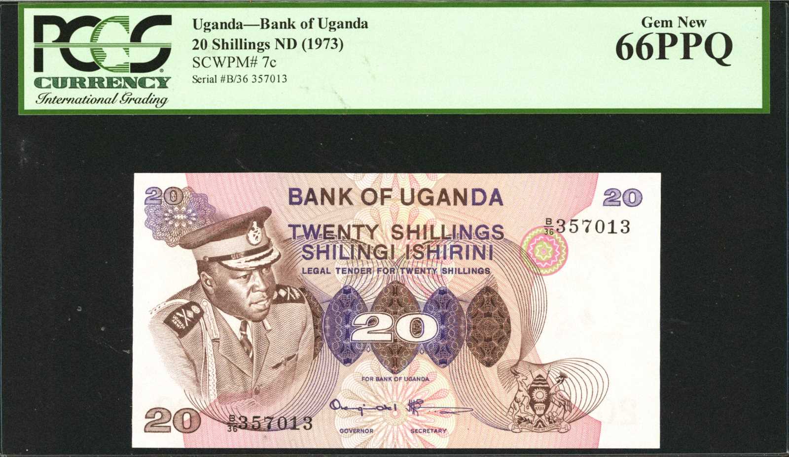 image for: Uganda  10 shillings(B106b)