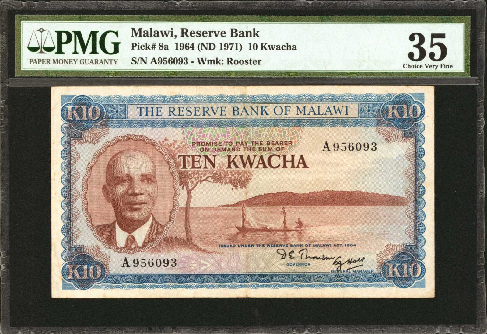 image for: Malawi  10 kwacha(B108a)