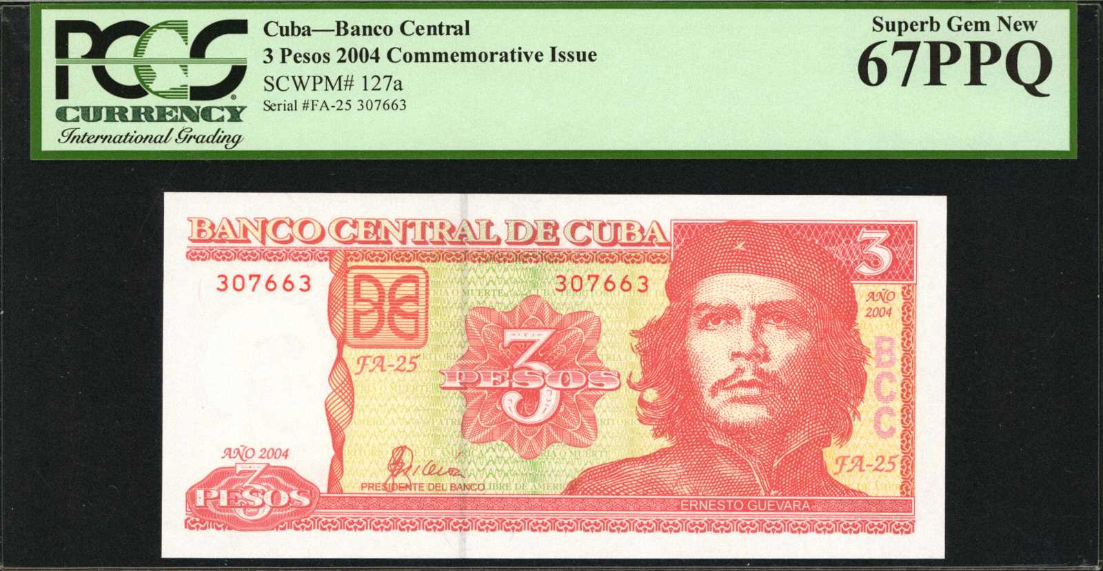 image for: Cuba  3 pesos (B903bz)